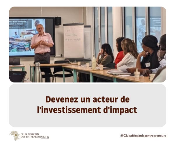 Devenez un acteur de l'investissement l'impact.